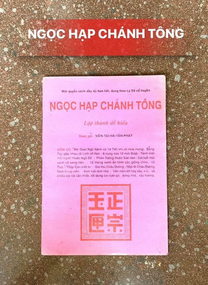Ngọc Hạp Chánh Tông (NXB Hồng Dân 1962) – Hà Tấn Phát