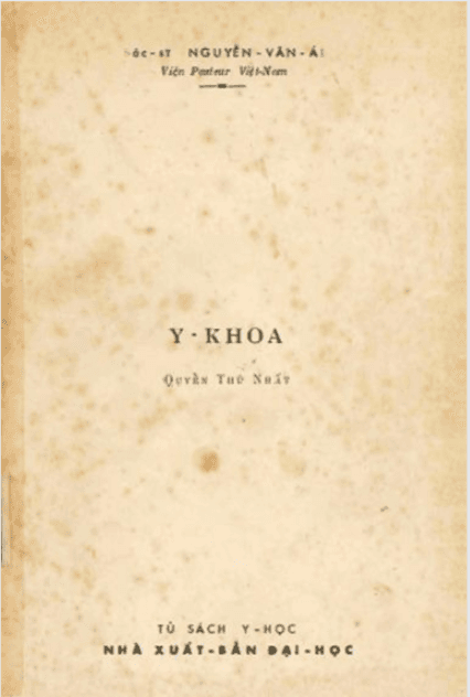 Vi Trùng Học Y Khoa Quyển I – Nguyễn Văn Ái